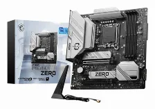 Tarjeta Madre Msi B760m Project Zero, Lga 1700, 4xddr5 7800 Mhz, 192gb, Requiere Gabinete Especial, Btf